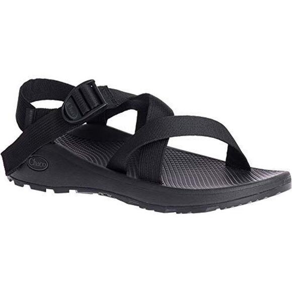 Chaco Men's 10 Black Z Cloud Sports Sandals Strappy Trail Outdoor Hiking OS23-22 - Picture 1 of 9